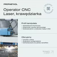 PROF-MET-KOL zatrudni Operatora CNC
